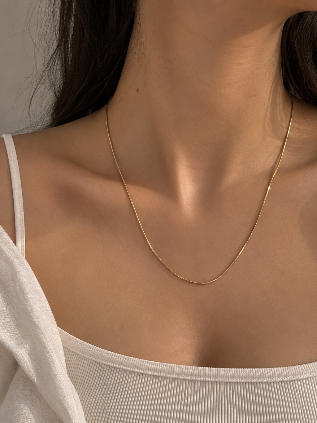 Dainty Snake Chain Necklace
