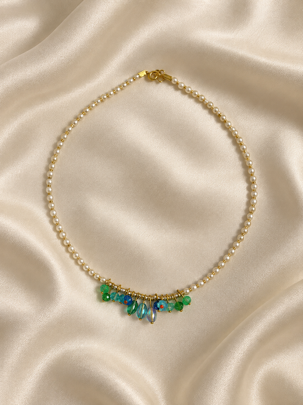 Garden Party Pearl Necklace