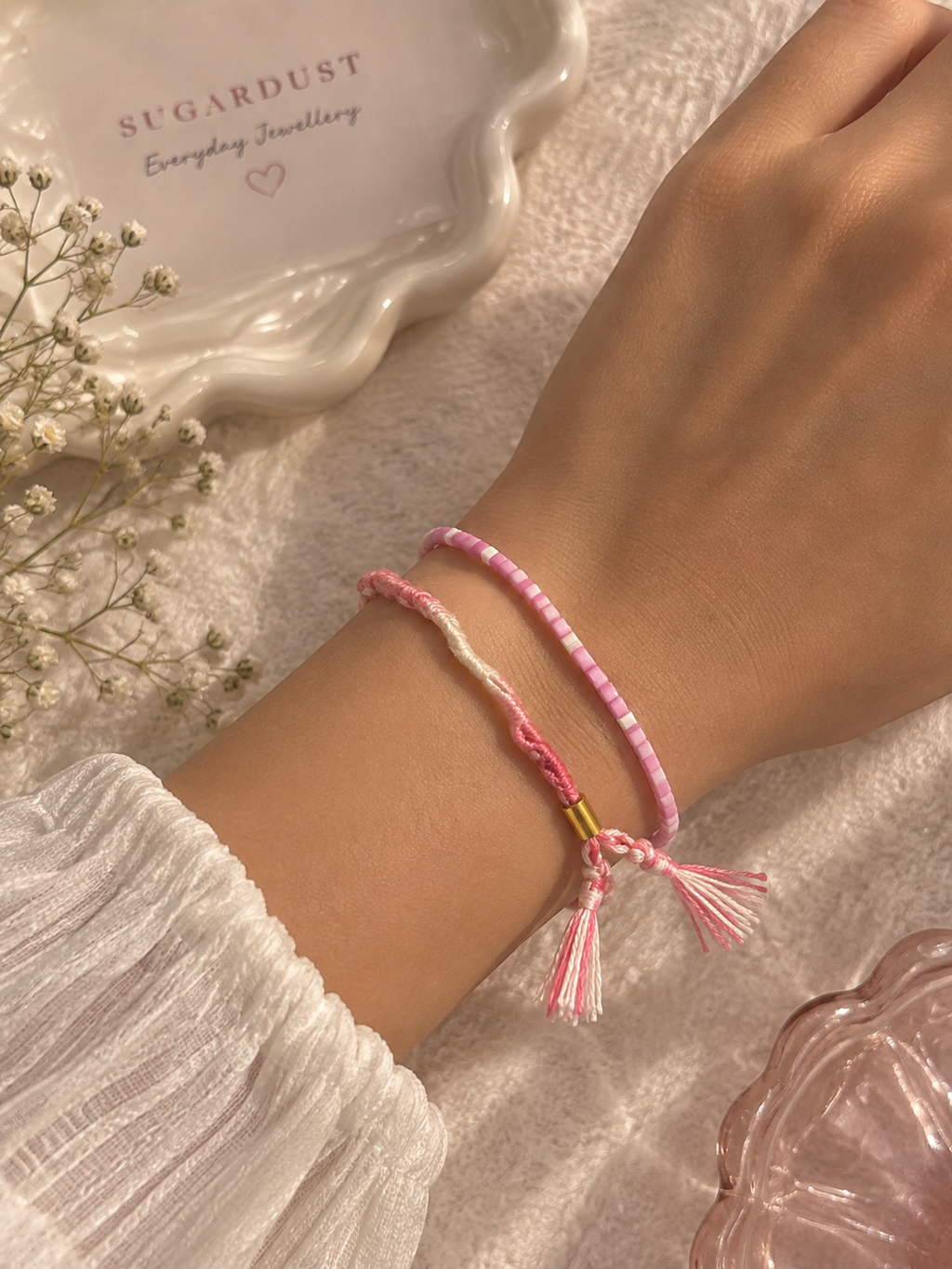 Pink Blush Bracelet Set