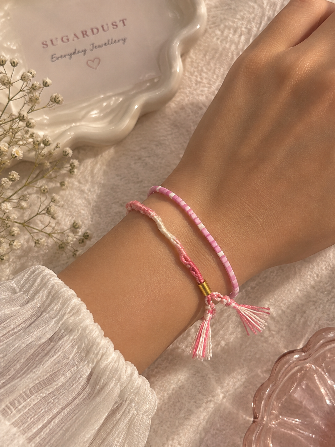 Pink Blush Bracelet Set