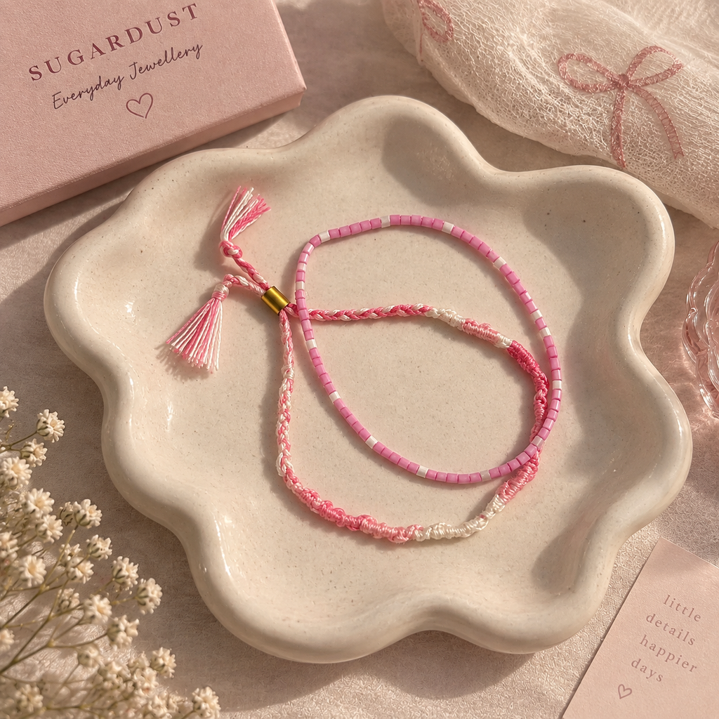 Pink Blush Bracelet Set